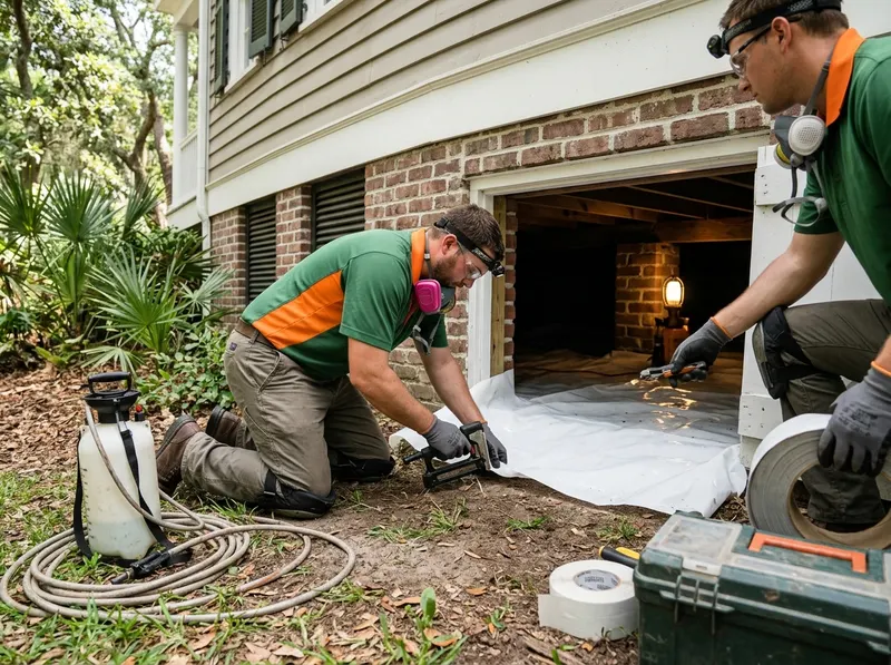 Crawlspace Mold & Moisture Remediation in Charleston, SC
